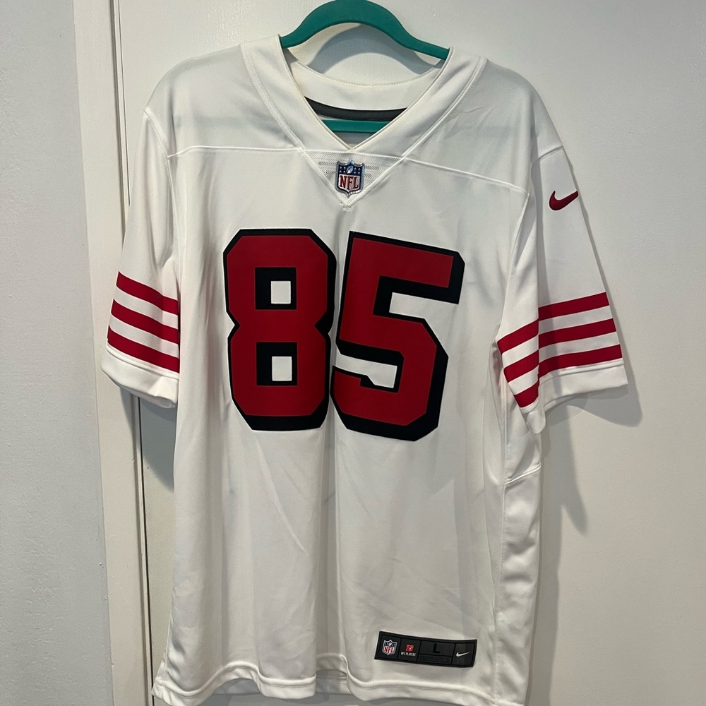 White George Kittle Jersey 49ers